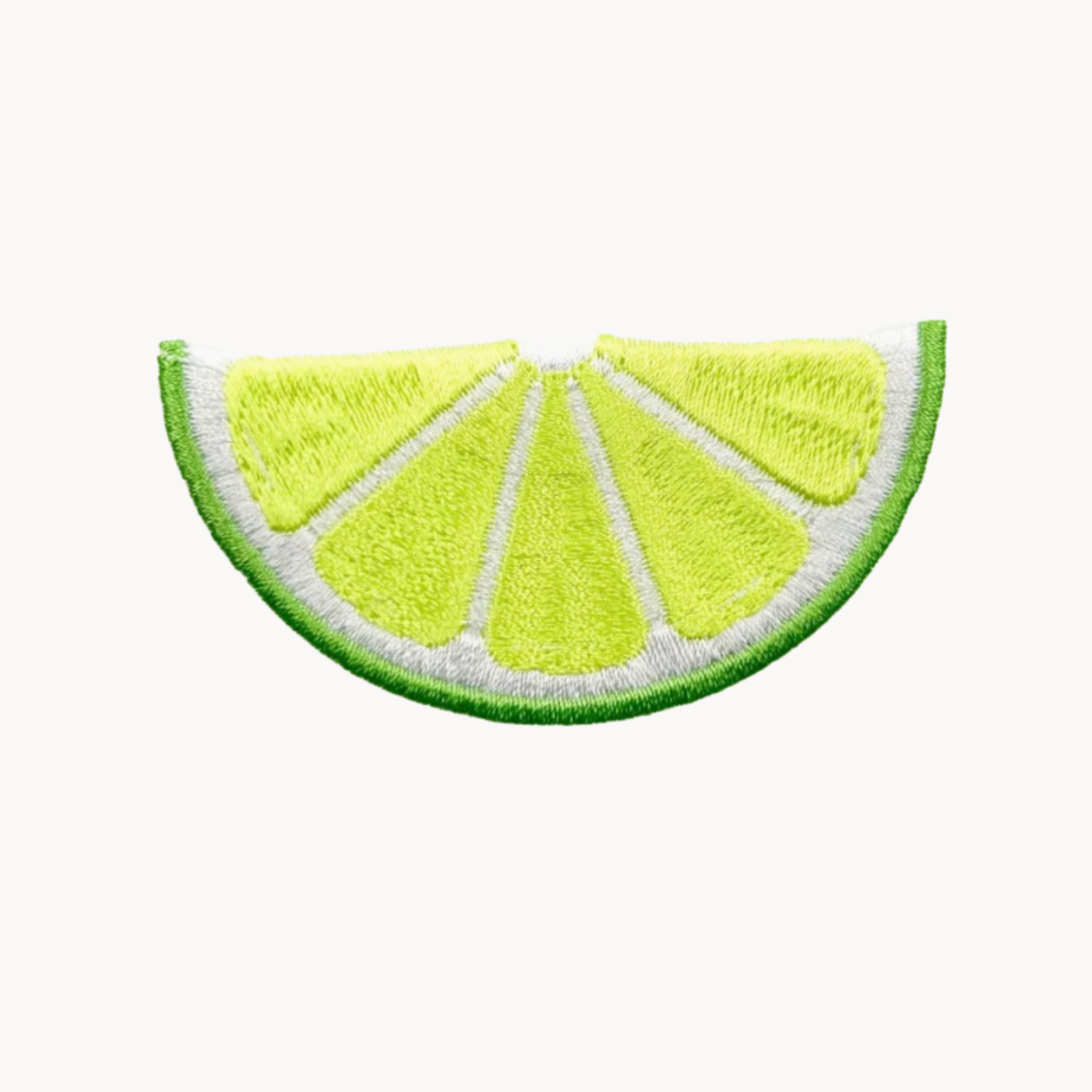 Lime Iron On Patch